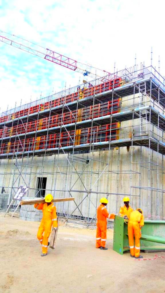 Dangote Fertilizer Substation Construction