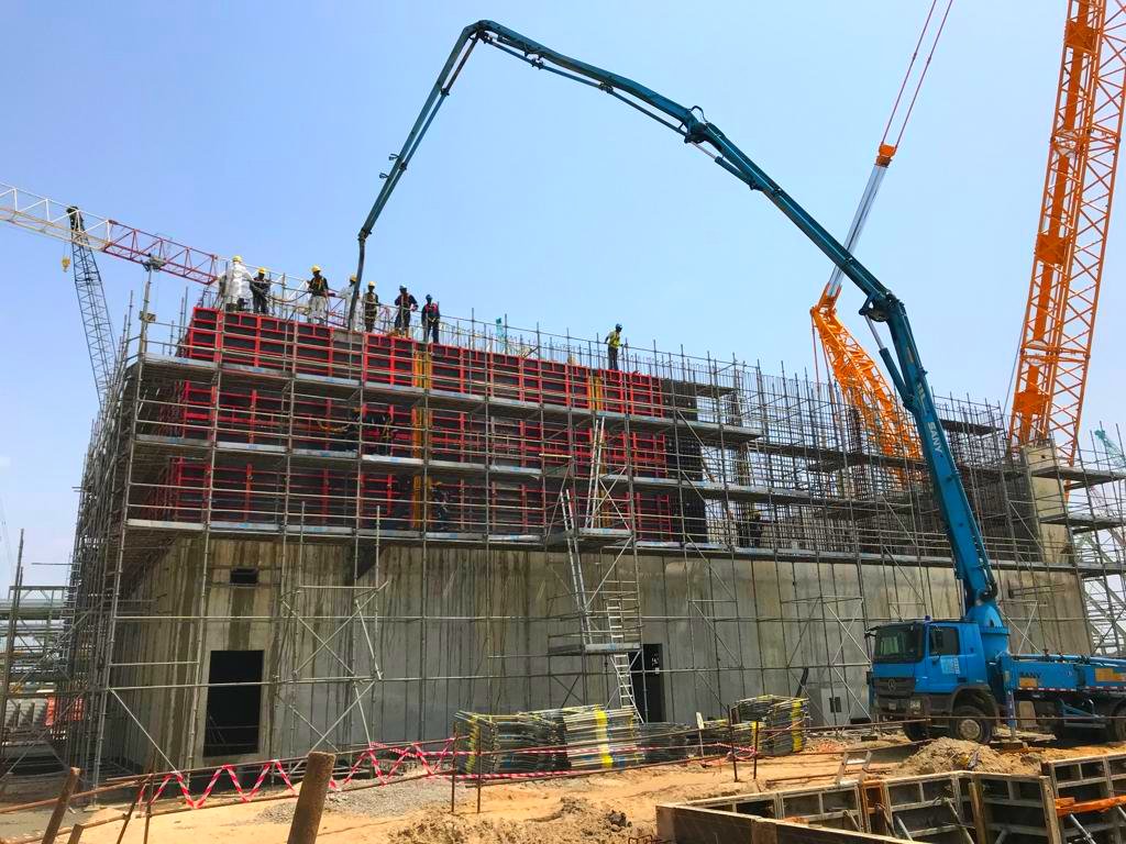 Dangote Fertilizer Substation Construction