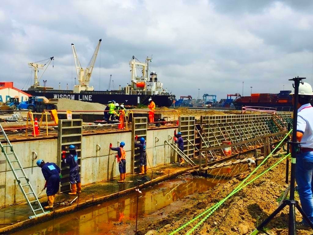 Samsung Heavy Industry Mega Fabrication Yard, Lagos, Nigeria