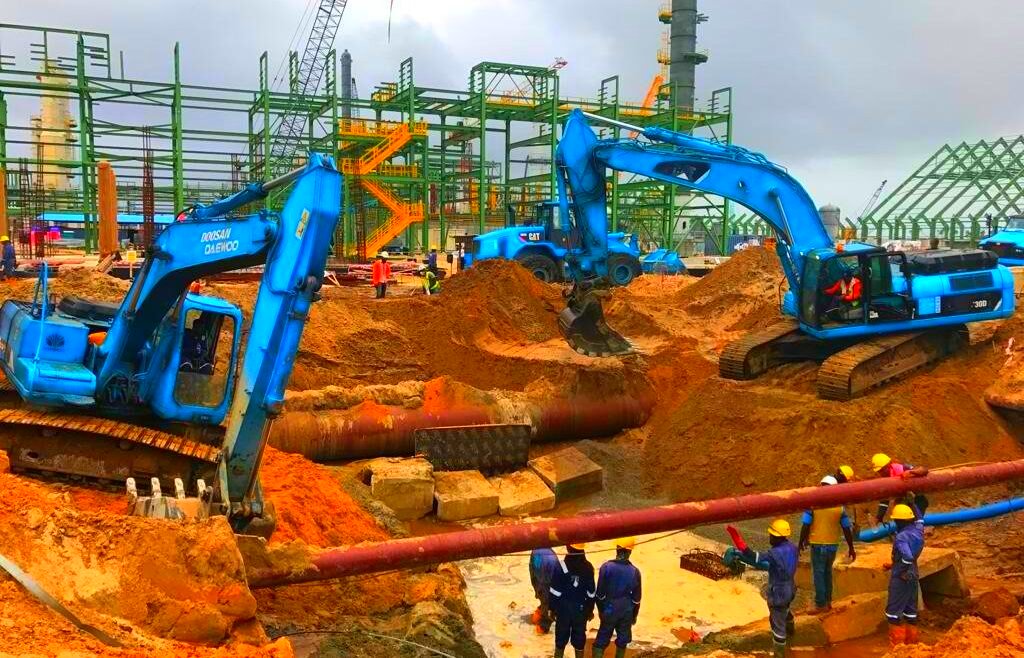 Dangote Fertilizer Substation Construction